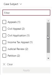 Case law management in Atlas 2