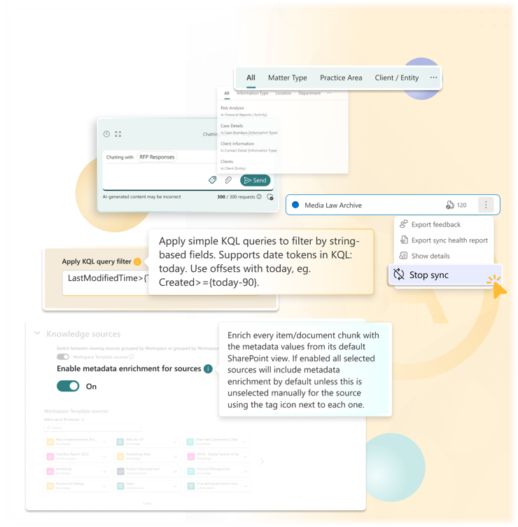 Easier-to-govern Knowledge Collections that know your data