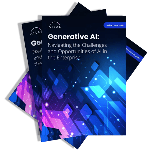 3D cover of the guide: Generative AI: Navigating the Challenges cover 3D