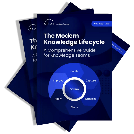 The Modern Knowledge Lifecycle - cover 3D