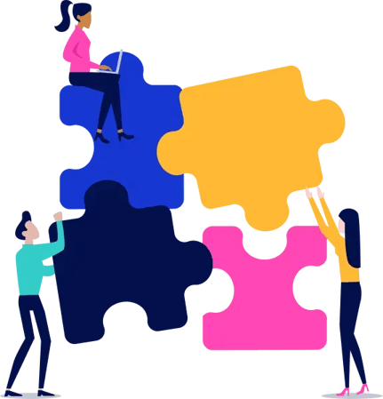 Pazzle with people 1