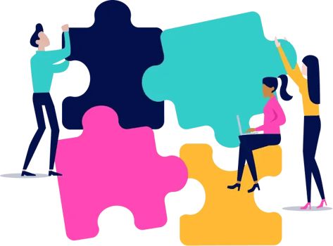 Pazzle with people 8