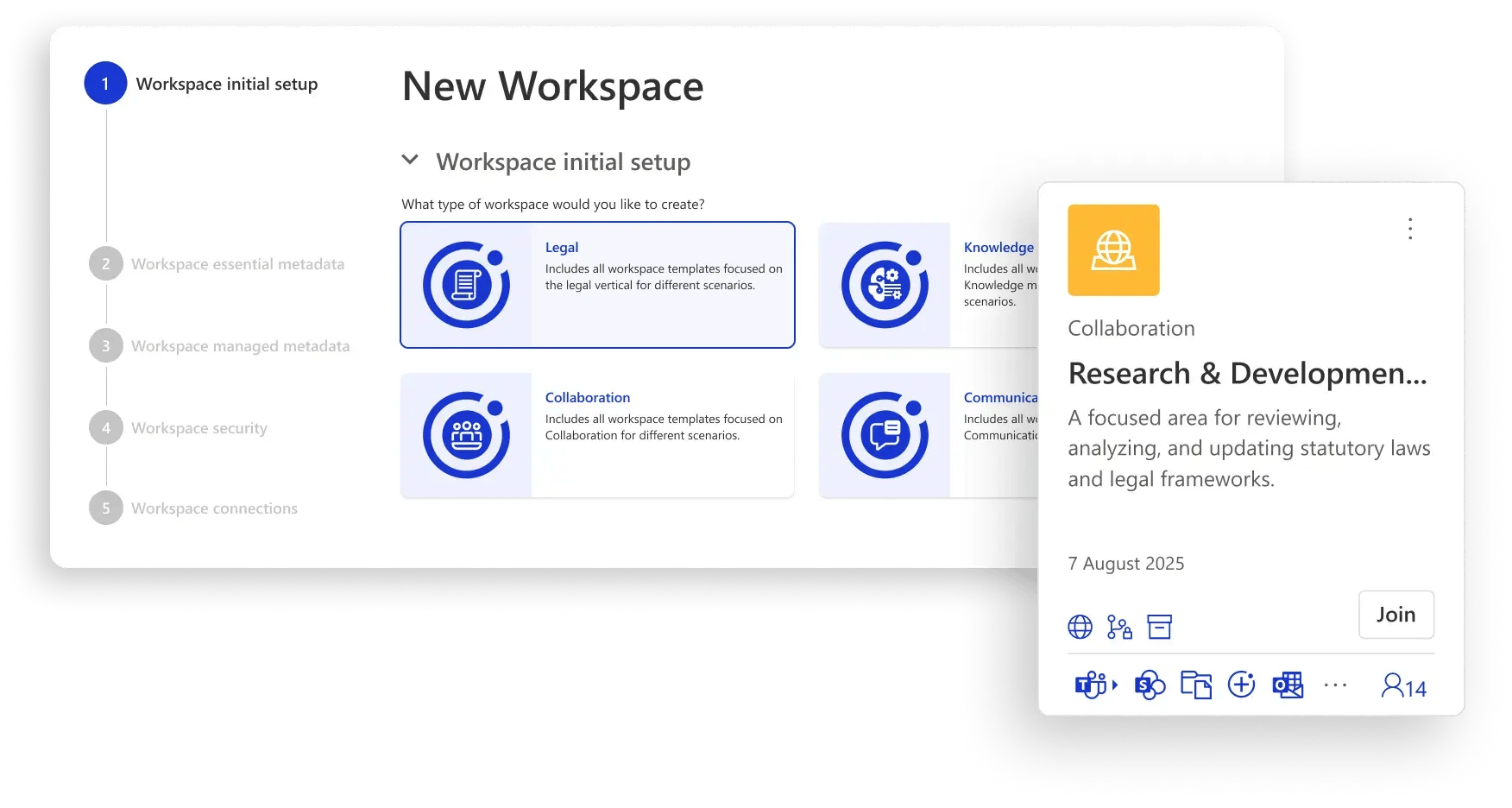 ConneX New Workspace