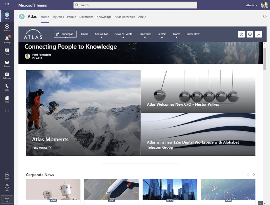 Atlas is a productivity and knowledge hub.