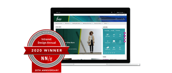 Atlas is a digital workspace that sits on top of Microsoft 365.