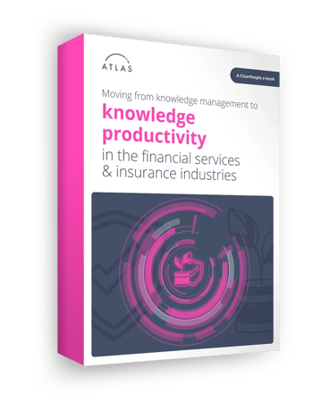 Knowledge Productivity in the financial services & insurance industries eBook 3D Cover