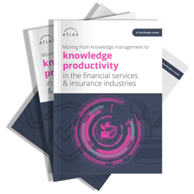 Knowledge Productivity in the financial services & insurance industries eBook 3D Cover