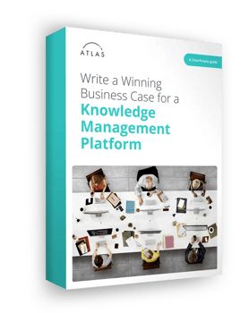 Write a Winning Business Case for a Knowledge Management Platform Cover