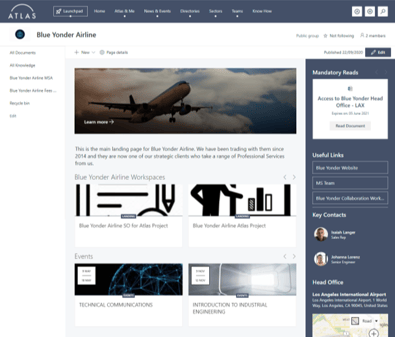 Atlas Knowledge workspaces