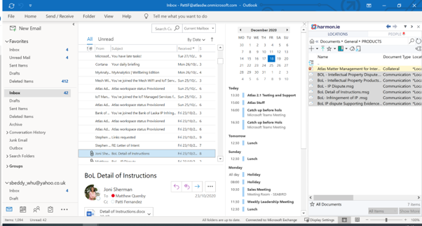 Atlas Email integration
