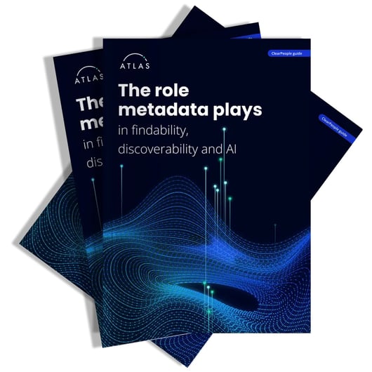 3D cover The role metadata plays in findability AI