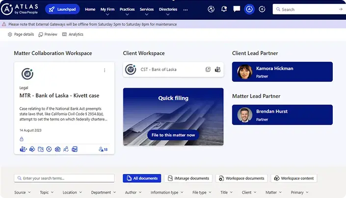 Result - Single Pane (home tab)