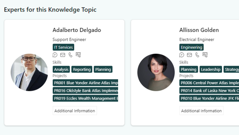 Atlas Knowledge Topics: powerful experience & alternative to Viva Topics