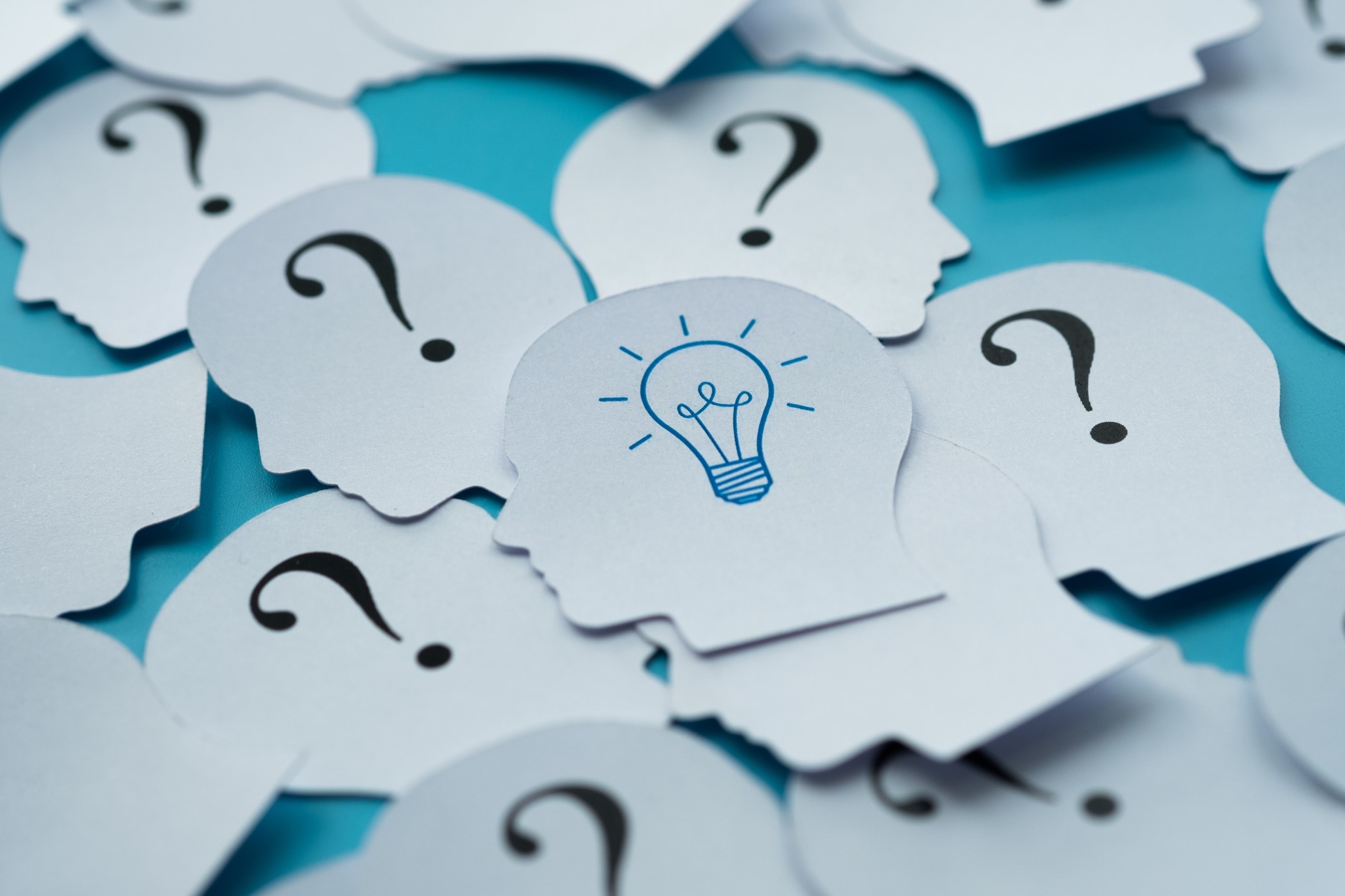Ideas popping up in people's mind